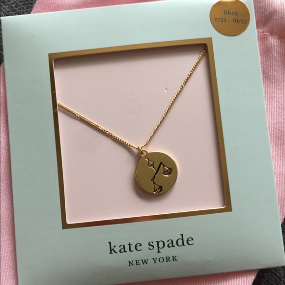 Kate Spade In The Stars Libra Necklace 